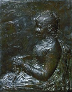 Woman Knitting