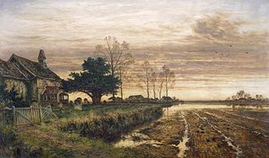At Evening Time It Shall Be Light — R.a Benjamin Williams Leader
