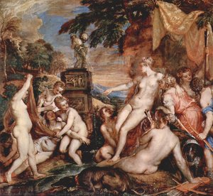 Diana And Callisto — Titian, Venetian Renaissance