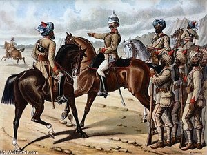 The Corps Of Guides — Richard Simkin