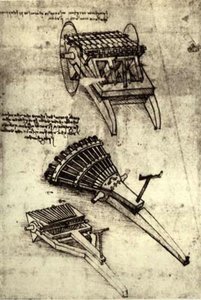 Multi Barrel Gun — Leonardo Da Vinci