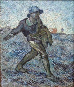 Sower, The After Millet 2 — Vincent Willem Van Gogh