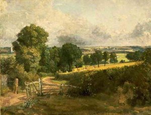 The Entrance To Fen Lane — John Constable, Romanticism