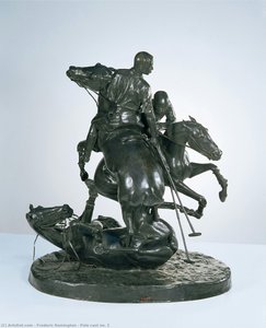 Polo Cast No. 2 — Frederic Remington, Impressionistic Realism