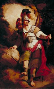 Sir Arthegal, The Knight Of Justice, With Talus, The Iron Man (from Spenser — John Hamilton Mortimer, Romantic Hues