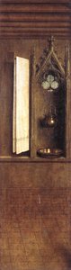 The Ghent Altarpiece, Detail From The Exterior Of The Right Shutter — Jan Van Eyck