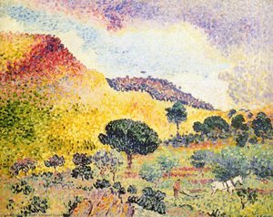 La Chaine Des Maures — Henri Edmond Cross