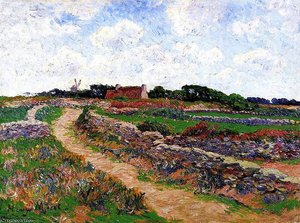 A Path In Cholars Finistere — Henri Moret