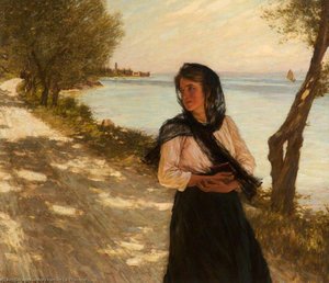 The Festa — Henry Herbert La Thangue