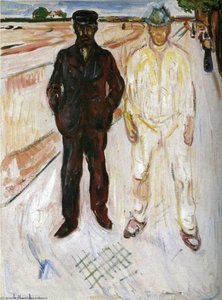 Mason And Mechanic — Edvard Munch