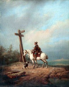 The Sign Post — Eugène Joseph Verboeckhoven