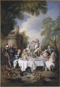 Le Dejeuner De Jambon — Nicolas Lancret