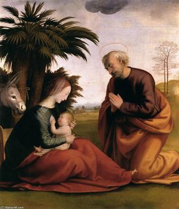 Rest On The Flight Into Egypt — Fra Bartolomeo