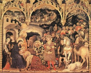 Adoration Of The Magi (12) — Gentile Da Fabriano, International Gothic