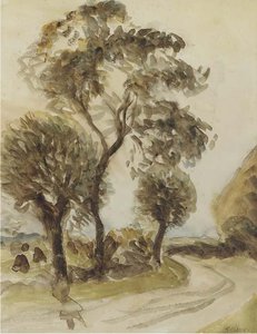 Study Of Trees 1 — Sir George Clausen