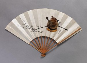 Plum Branch And Teapot — Shibata Zeshin
