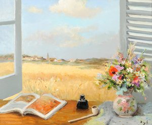 Opened Window — Marcel Dyf