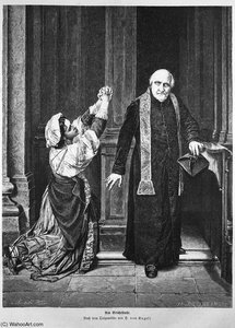 Die Gartenlaube — Baron Heinrich Von Angeli, Romanticism