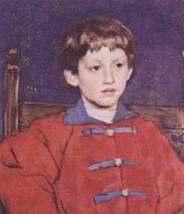 Portrait Of Vladimir Vasnetsov, The Artist`s Son — Victor Vasnetsov