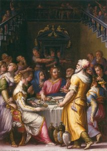 Marriage At Cana — Giorgio Vasari