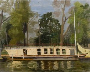 Exeter College Barge, Oxford — Kenneth Rowntree