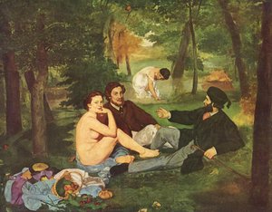 The Picnic (le Déjeuner Sur L'herbe) — Édouard Manet, Impressionism