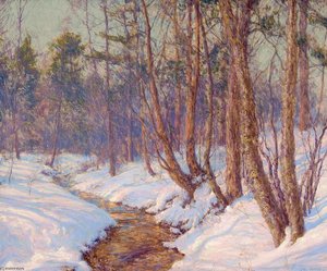 Upland Stream, Mohawk Valley — Walter Launt Palmer