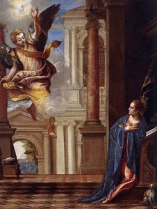 Annunciation — Paolo Veronese, Renaissance