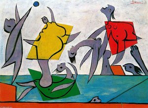 Beach Game And Rescue — Pablo Picasso