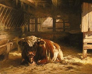 My Day At Home, (painting) — William Henry Howe