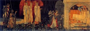 The Achievement Of The Grail — Edward Coley Burne-jones