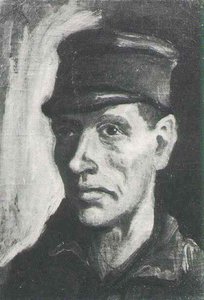 Head Of A Peasant With Cap 2 — Vincent Willem Van Gogh