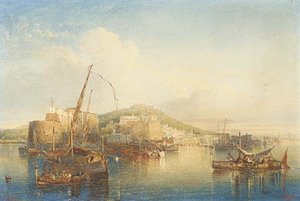 View Of Naples — William Wyld