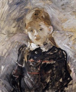 Little Girl With Blond Hair — Berthe Morisot