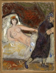 Joseph And Potiphar's Wife — Marc Chagall