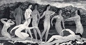 Rhythms, (painting) — Arthur B. Davies