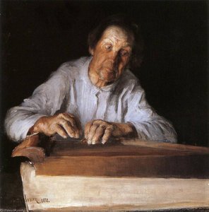 The Kantele Player — Pekka Halonen