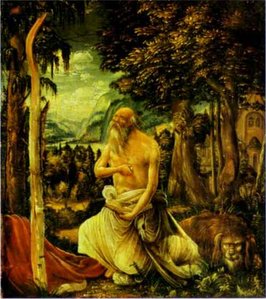 Penitence St Jerome — Albrecht Altdorfer