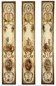January And February (part Of A Set Illustrating The Months Of The Year) — Jean-antoine Watteau