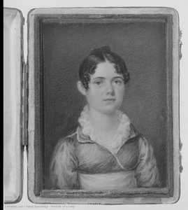 Portrait Of A Lady — Sarah Goodridge, Neoclassicism