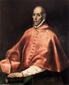 Portrait Of Cardinal Tavera — El Greco, Baroque