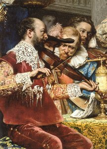 Baptism of the Conde detail