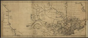 A Map Of Canada And The North Part Of Louisiana With The Adjacent Countrys — Thomas Jefferys
