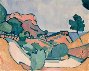 Road In The Mountains — André Derain