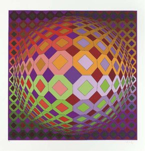 Abstract Composition 26 — Victor Vasarely, Op Art