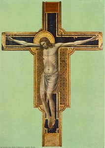 Crucifix (rimini) — Giotto Di Bondone, Proto-renaissance Painting
