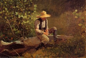 The Whittling Boy — Winslow Homer