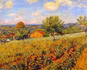 Hillside, Giverny — Alson Skinner Clark
