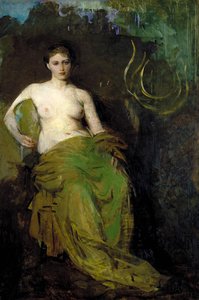 Half Draped Figure — Abbott Handerson Thayer
