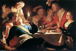 The Prodigal Son — Gerard Van Honthorst, Baroque